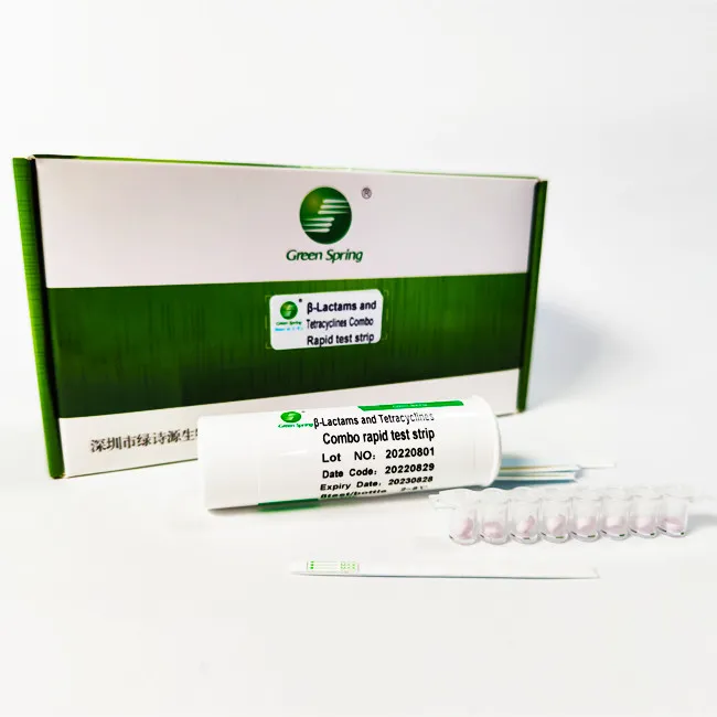 Beta-lactams and Tetracyclines Combo rapid test strip